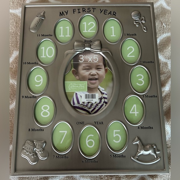 Baby’s First Year Picture Frame Multi Photo -Green Tree Gallery- - Picture 7 of 7